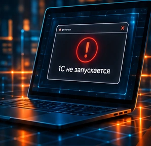Ошибка запуска 1С